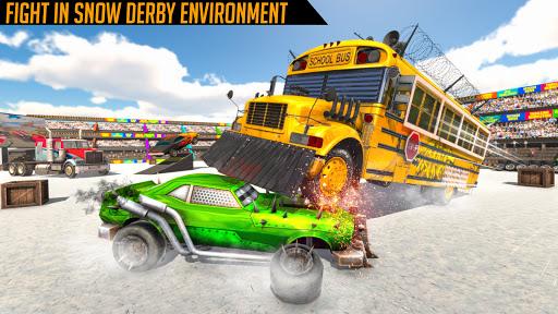 Monster Bus Derby Destruction - Gameplay image of android game