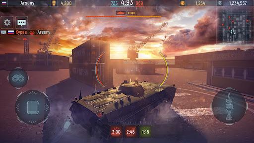 Modern Tanks: Real War Shooter - Gameplay image of android game