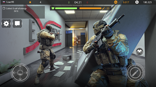 Code of War Gun Shooting Games - Gameplay image of android game