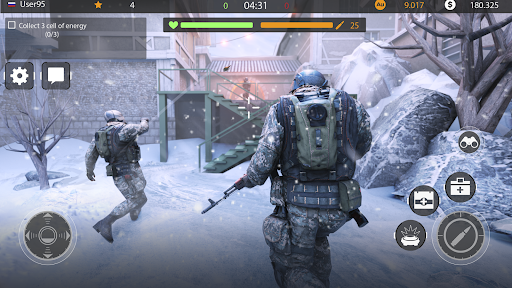 Code of War Gun Shooting Games - Gameplay image of android game