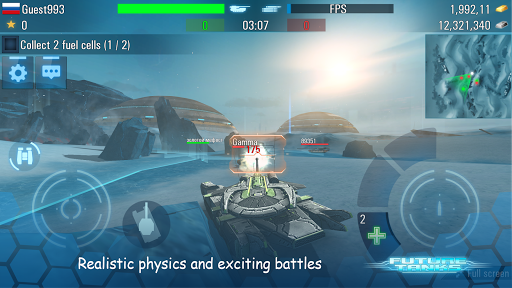 Future Tanks: War Tank Game - Gameplay image of android game