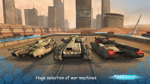 Future Tanks: War Tank Game - Gameplay image of android game