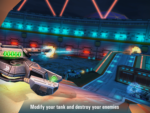 Iron Tanks: War Games Online - Gameplay image of android game