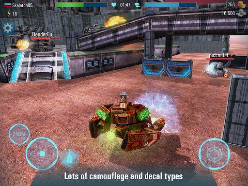 Iron Tanks: War Games Online - Gameplay image of android game