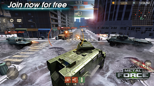 Metal Force: Shooter Machines - Gameplay image of android game