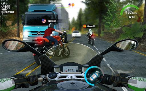Moto Traffic Race 2: Multiplayer – قهرمانی موتور سواری - Gameplay image of android game