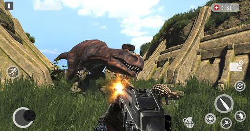 Dino Hunting 2019 3D - Sniper Shooting Games - Gameplay image of android game
