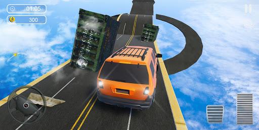 Offroad Jeep Driving 3D - Jeep Stunt Game 2019 - Gameplay image of android game
