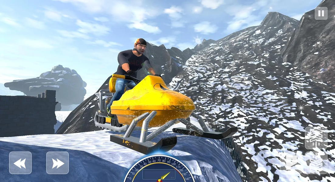 Snow Mountain Boat Bike Racing - عکس بازی موبایلی اندروید