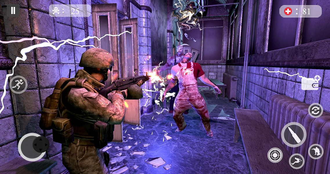 Zombie Hunting - Zombie Attack - عکس بازی موبایلی اندروید