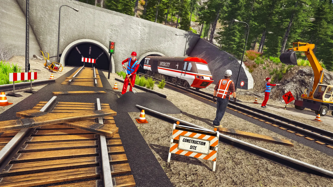 Railway City Construction Game - عکس بازی موبایلی اندروید