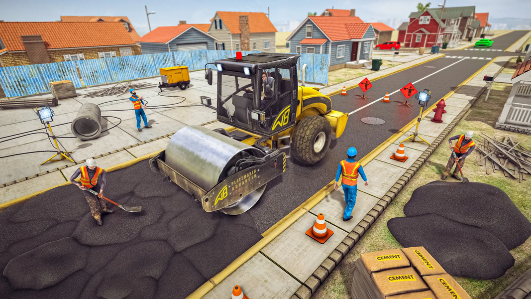 Mega City Construction Games - Gameplay image of android game