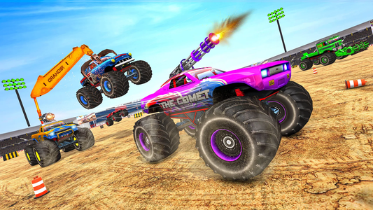 Monster Truck race battle::Appstore for Android