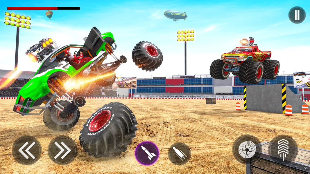 Monster Truck Jam Games 2022 - Gameplay image of android game