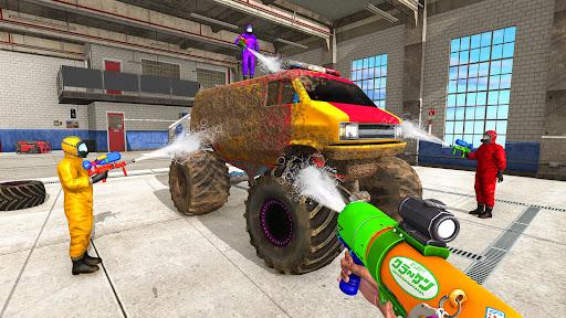 Power Washing Simulator 3D Car - Gameplay image of android game