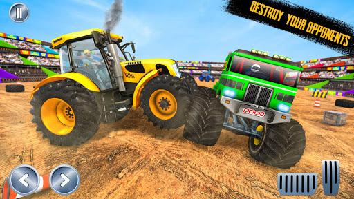 Tractor Demolition Derby : Tractor Farm Fight 2021 - Image screenshot of android app