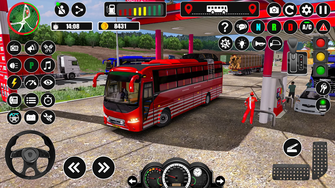 Offroad Coach Bus Simulator ۳D - عکس بازی موبایلی اندروید
