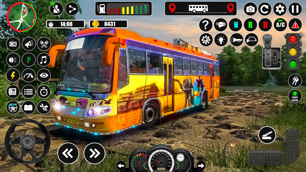 Offroad Coach Bus Simulator ۳D - عکس بازی موبایلی اندروید