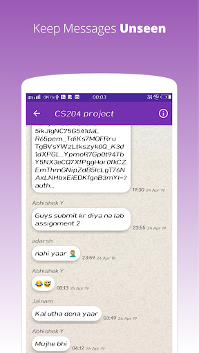 Deleted Whats Message (& Media) - عکس برنامه موبایلی اندروید