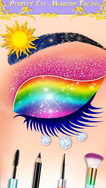 Eye Art - Eye Makeup Salon - عکس بازی موبایلی اندروید