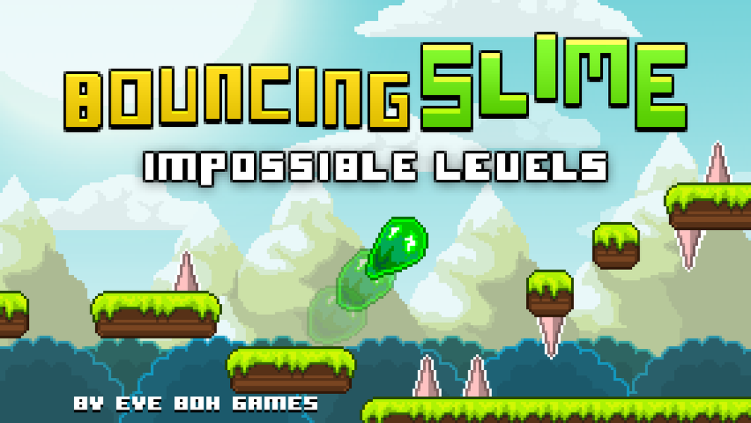 Bouncing Slime Impossible Game - Gameplay image of android game