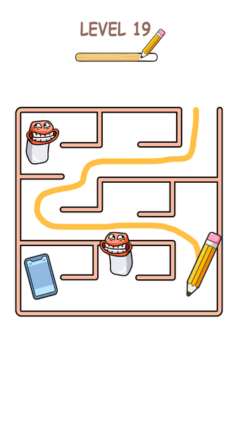 Square Punki Maze - عکس بازی موبایلی اندروید