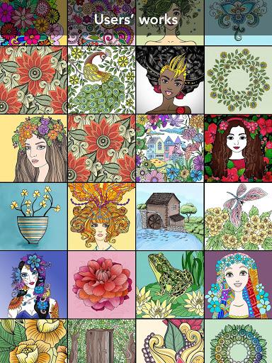 Garden Coloring Book - عکس برنامه موبایلی اندروید