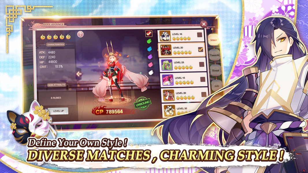 Tamashi : Rise of Yokai - عکس برنامه موبایلی اندروید