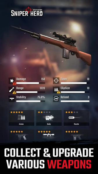 Sniper Hero: art of victory - عکس بازی موبایلی اندروید