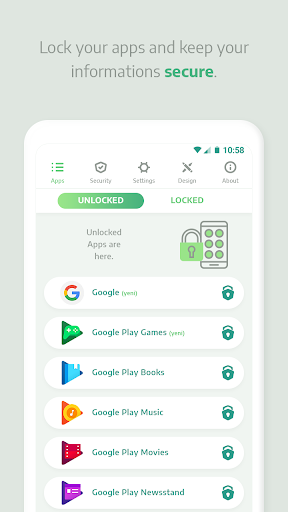 AppLock - Lock Screen - Image screenshot of android app