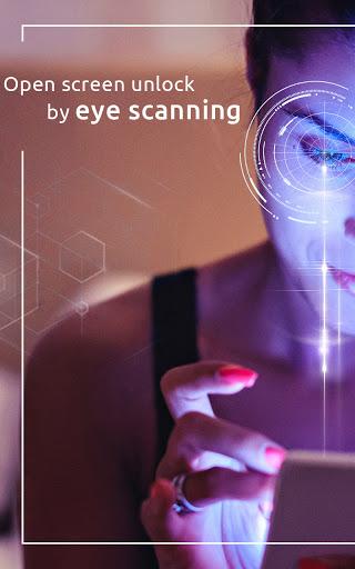 Eye Scanner Lock Prank App - عکس برنامه موبایلی اندروید