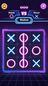 Tic Tac Toe Glow Game, Apps