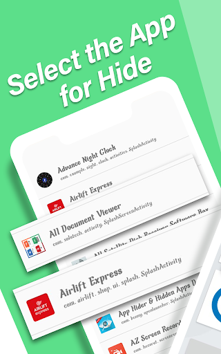 Hide Apps icon - Image screenshot of android app