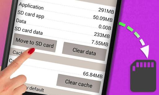 Move Apps Phone to SD card - عکس برنامه موبایلی اندروید