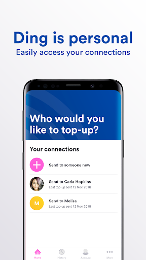 Ding Top-up: Mobile Recharge - عکس برنامه موبایلی اندروید