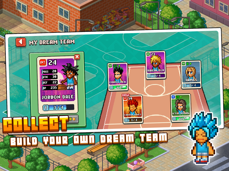 Pixel Basketball: Multiplayer - عکس بازی موبایلی اندروید