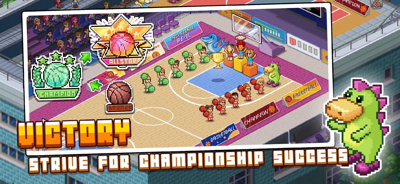 Pixel Basketball: Multiplayer - عکس بازی موبایلی اندروید