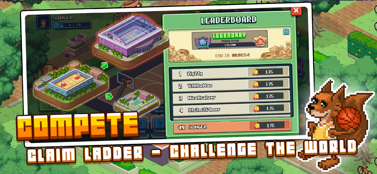 Pixel Basketball: Multiplayer - عکس بازی موبایلی اندروید