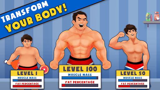 Idle Gym Life: Strong Man - Image screenshot of android app