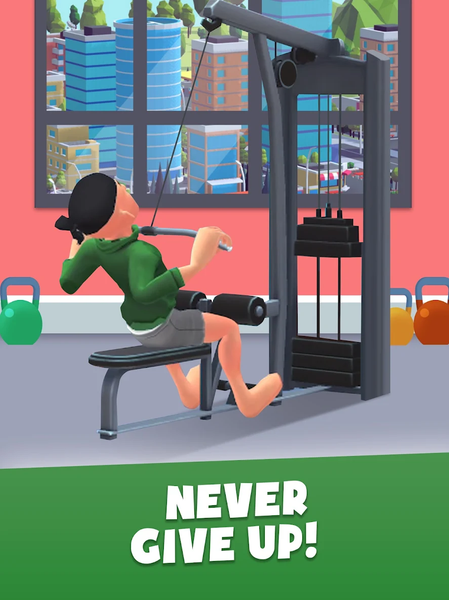 Idle Gym Master ۳D - عکس بازی موبایلی اندروید