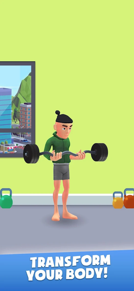 Idle Gym Master ۳D - عکس بازی موبایلی اندروید