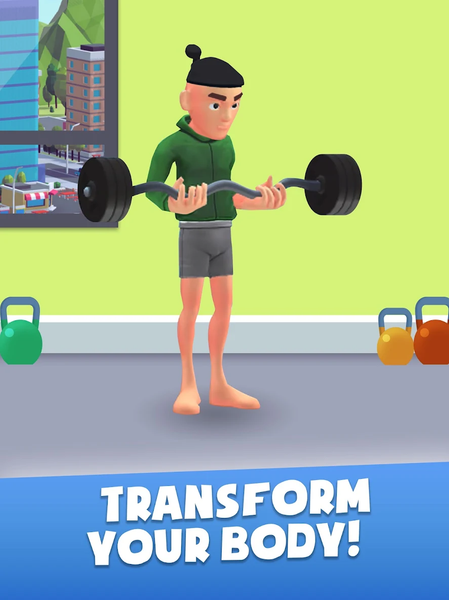 Idle Gym Master ۳D - عکس بازی موبایلی اندروید