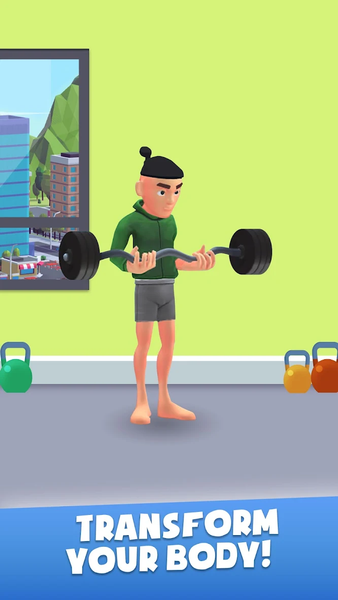 Idle Gym Master ۳D - عکس بازی موبایلی اندروید