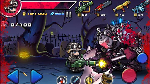 Zombie Diary - Gameplay image of android game