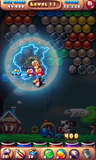 Bubble Bird Rescue - Gameplay image of android game