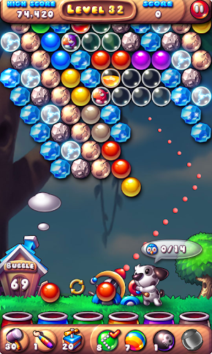 Bubble Bird Rescue - Gameplay image of android game