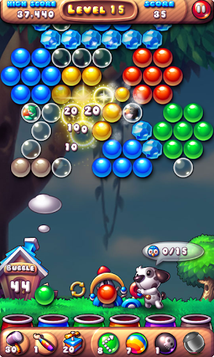 Bubble Bird Rescue - Gameplay image of android game