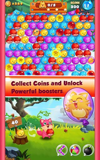 Bubble Cat Rescue - Gameplay image of android game