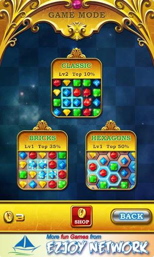 Jewels Dash - Gameplay image of android game