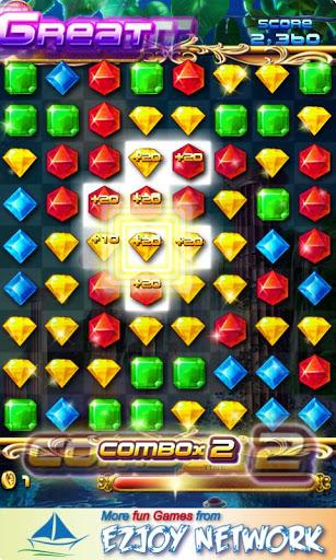 Jewels Dash - Gameplay image of android game